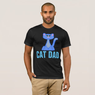 CAT DAD Black t-shirts