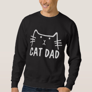 CAT DAD Black T-shirts