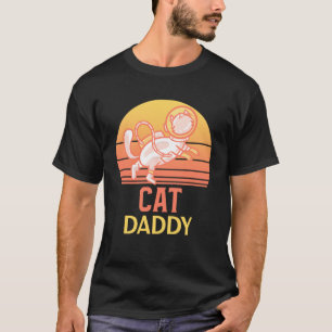 Cat Dad Ca Vintage Eighties Style Cat Daddy  1 T-Shirt