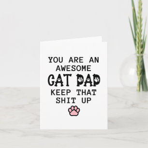 Cat Dad Card