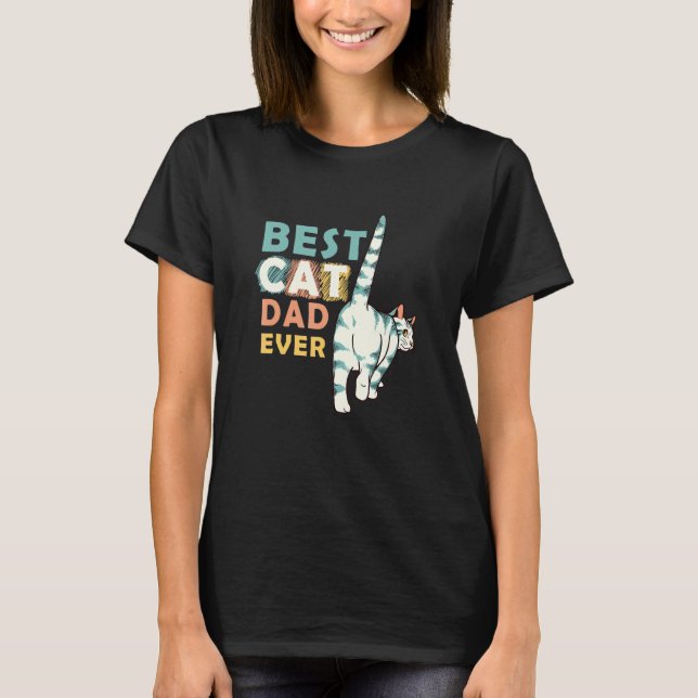 Cat Dad  Cat Daddy 1 T-Shirt (Front)