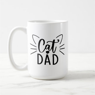 Cat Dad Coffee Mug