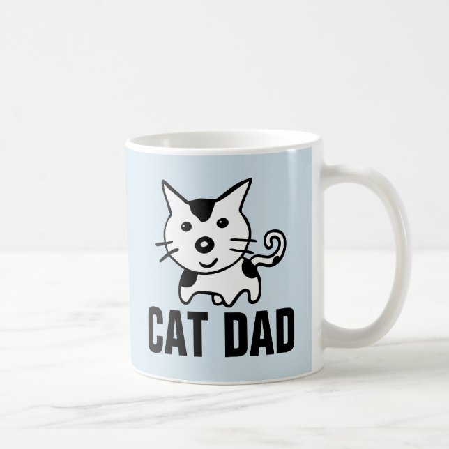 CAT DAD COFFEE MUGS (Right)