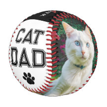 Cat Dad Father's Day Pet Photos Monogrammed