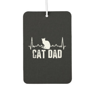 Cat dad for fathers day Cat Retro Product Air Freshener