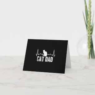 Cat dad for fathers day Cat Retro Product Card