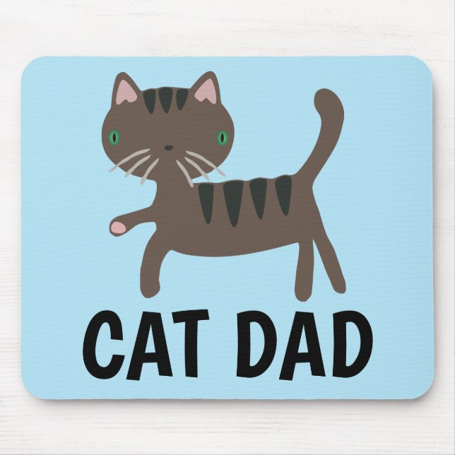 CAT DAD MOUSEPAD (Front)