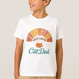 ★ Cat Dad Shirt ★ Personalized Cat Daddy T-Shirt