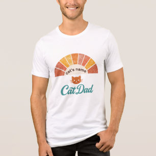 ★ Cat Dad Shirt ★ Personalized Cat Daddy T-Shirt