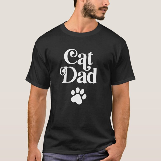 Cat Dad T-Shirt (Front)