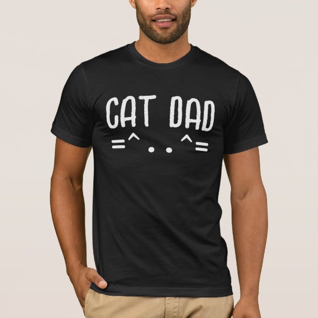 CAT DAD T-SHIRTS T-SHIRT (Front)