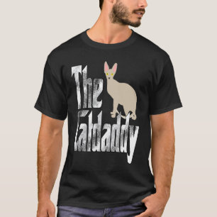 Cat Dad The Catfather Crazy Cat Father Kitty Daddy T-Shirt