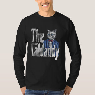 Cat Dad The Catfather Crazy Cat Father Kitty Daddy T-Shirt