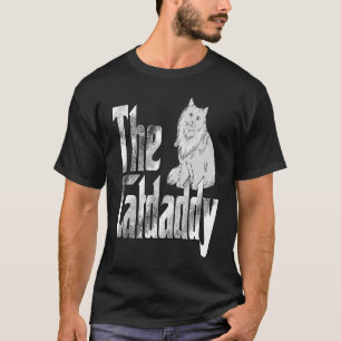 Cat Dad The Catfather Crazy Cat Father Kitty Daddy T-Shirt