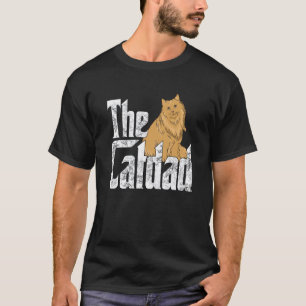 Cat Dad The Catfather Crazy Cat Father Kitty Daddy T-Shirt