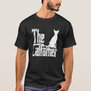 Cat Dad The Catfather Crazy Cat Father Kitty Daddy T-Shirt