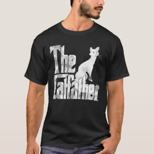 Cat Dad The Catfather Crazy Cat Father Kitty Daddy T-Shirt