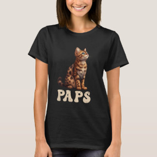 Cat Daddy Bengal Cat Dad Bengal Father Bengal Cat  T-Shirt