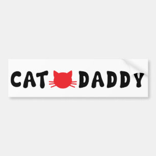 Cat Daddy Bumper Sticker