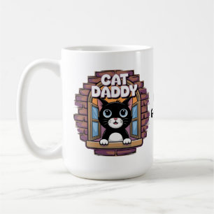 Cat Daddy Extraordinaire The Best Cat Dad Ever  Coffee Mug