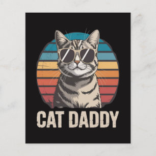Cat Daddy Fathers Day Flyer