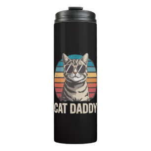 Cat Daddy Fathers Day Thermal Tumbler