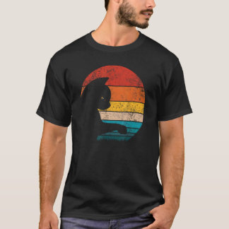 Cat daddy mommy vintage eighties style cat retro d T-Shirt