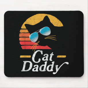 Cat Daddy Vintage 80s Mouse Pad