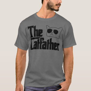 Cat Daddy Vintage Cat 80s Retro Style For Men Cat  T-Shirt