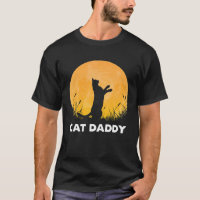 Cat Daddy Vintage Funny Cat Lover Gift Cat Dad Fat