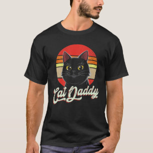 Cat Daddy Vintage Retro 80'S Style T-Shirt
