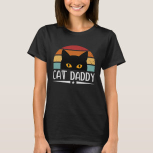 Cat Daddy Vintage Retro Distressed Eighties Style T-Shirt