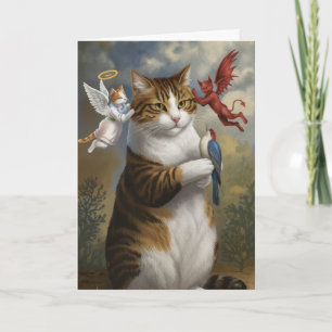 Cat Debate Card