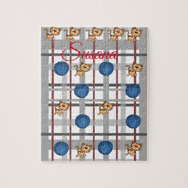 Cat Decorative Jigsaw Puzzle (Vertical)