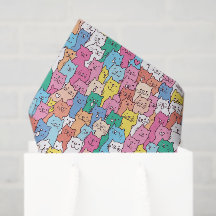 Cat Decoupage Tissue Paper, Kitty Kitten