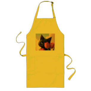 cat design apron