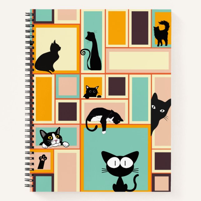 Cat Design Notebook (Front)
