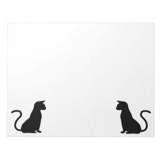 Cat Design Notepad