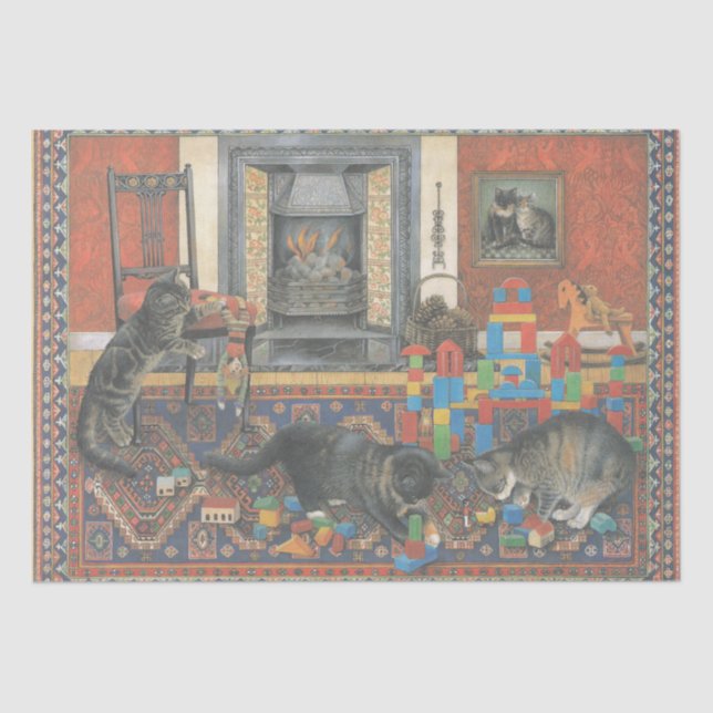 CAT DESIGN TISSUE PAPER (Front)