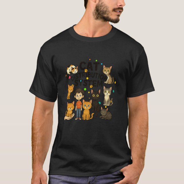 CAT Distribution System T-Shirt (Front)