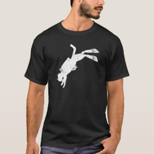 Cat Diver Scuba Diving Instructor T-Shirt