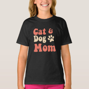 Cat Dog Mom T-Shirt