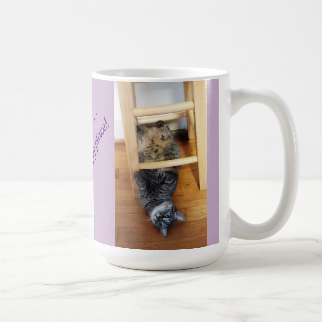 Cat Dog Pet Happy Place Photo Coffee Mug (Right)