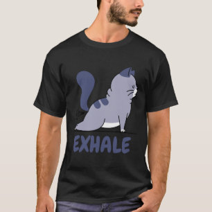 Cat Doing Yoga Cute Pose T-Shirt