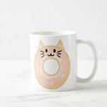 Cat Doughnut Mug<br><div class="desc">Meow and nom at the same time with this cute cat doughnut mug!
Designed by me in the art program Krita!</div>