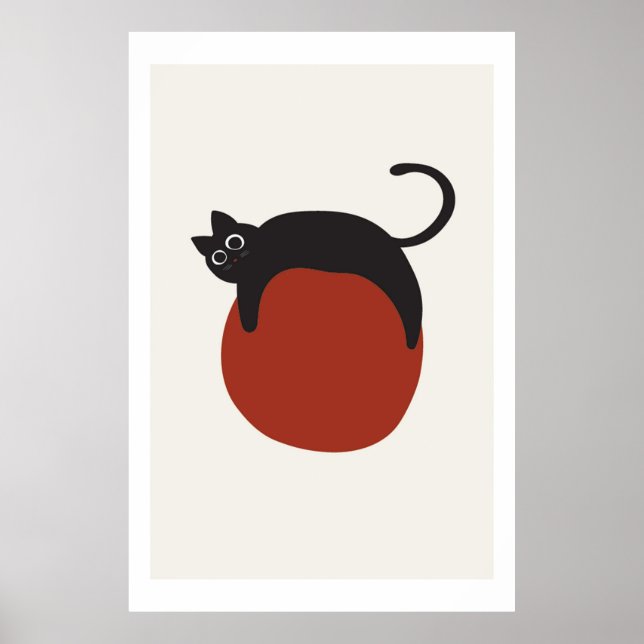 Cat Drawing Poster (Front)