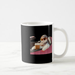 Cat Driving Meme Rage Is Consuming Me Silly Humour Coffee Mug
