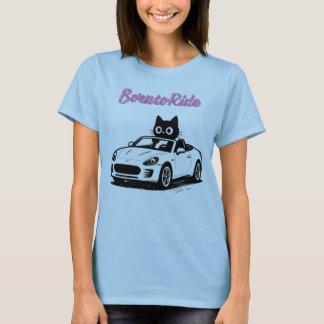 cat driving meme T-Shirt