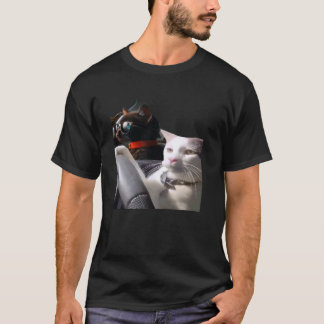 Cat Driving Meme T-Shirt