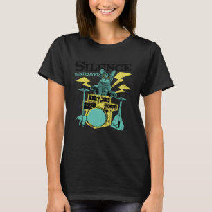 Cat Drum T-Shirt